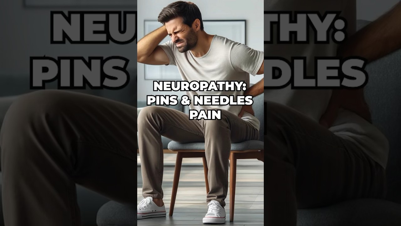 Neuropathy: Pins and Needles Pain. ProNervium supplementation is the solution. #shorts #neuropathy