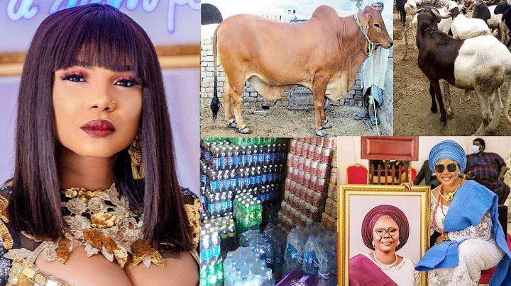 Iyabo Ojo Receives Loads Of Gifts As She Prepare For Her of Mother's One (1) Year Remembrance Party