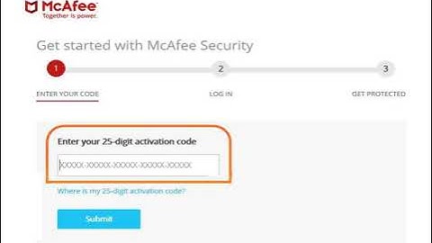 How to activate McAfee / Enter activation code / McAfee Service number