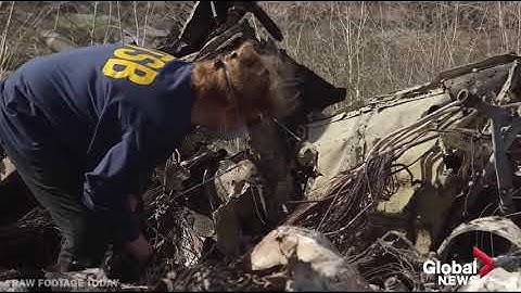 Kobe Bryant Death: NTSB releases new video from the crash site