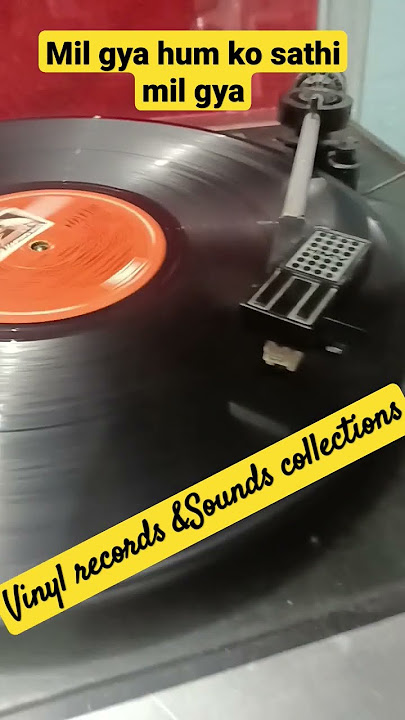 Mil gya humko sathi mil gya |hum kisi se kam nhi#hmv #vinyl #kishorekumar #rarekishorekumar
