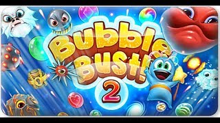 Bubble Bust 2 (mobile bubble shooter game) JUST GAMEPLAY screenshot 2