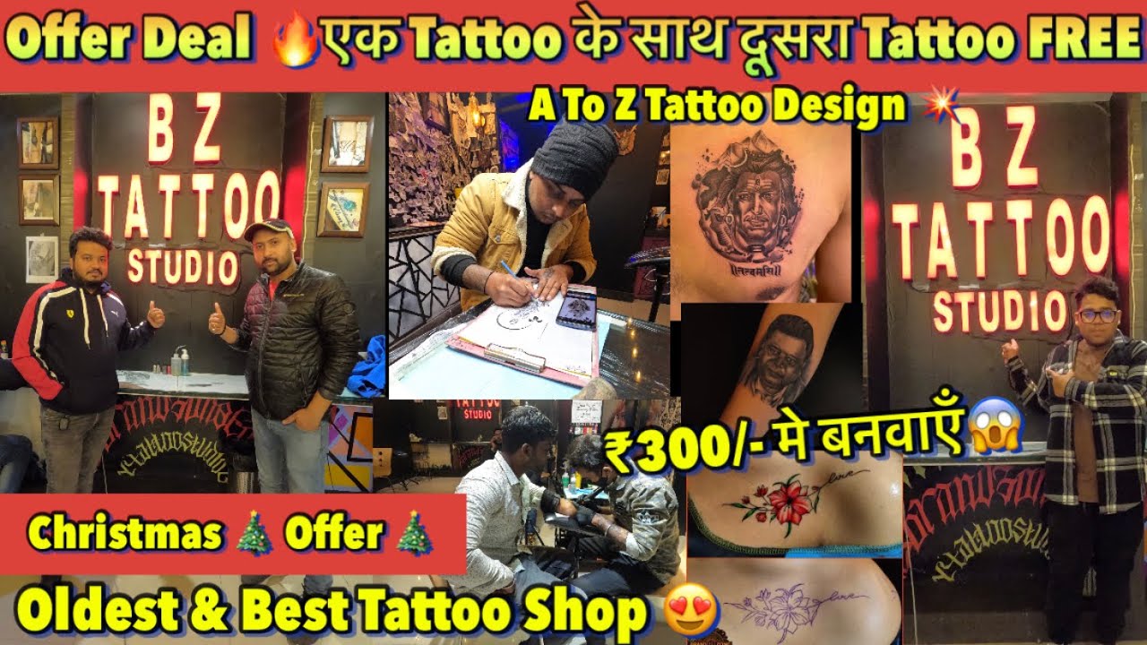 Tattoo offer🤩🤩🤩 @paradise_tattoo_07 Christmas 🎄🎁 & New year 🎊 ku upto  30% best offer iruku visit pannunga | Instagram