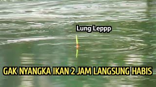 Mancing harian serasa kiloan 2 jam ikan langsung habis