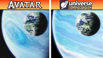 I Created Pandora From Avatar - Universe Sandbox