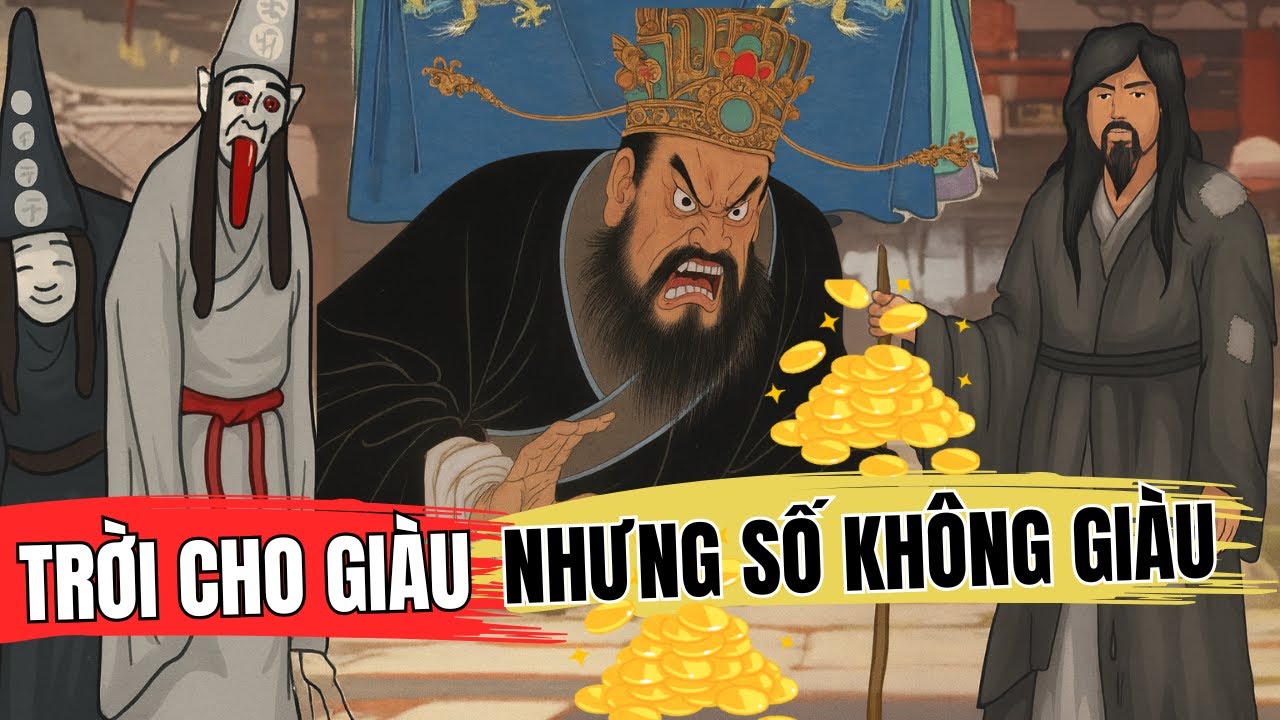 ⚡Được TRỜI BAN PHÚ QUÝ, SAO VẪN NGHÈO MÃI? –tiền đến TAY RỒI LẠI MẤT10 Câu Chuyện Nhân Quả Cuộc Sống