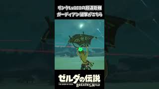 リンクLv100の超遠距離ガーディアン討伐が凄すぎるww【ゼルダの伝説 ブレス オブ ザ ワイルド】