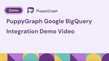 PuppyGraph Google BigQuery Integration Demo Video