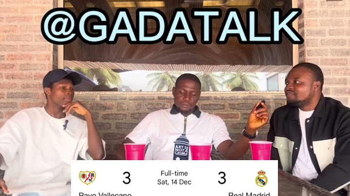 Rayo Vallecano 3:3 ￼Real Madrid! Man saw that