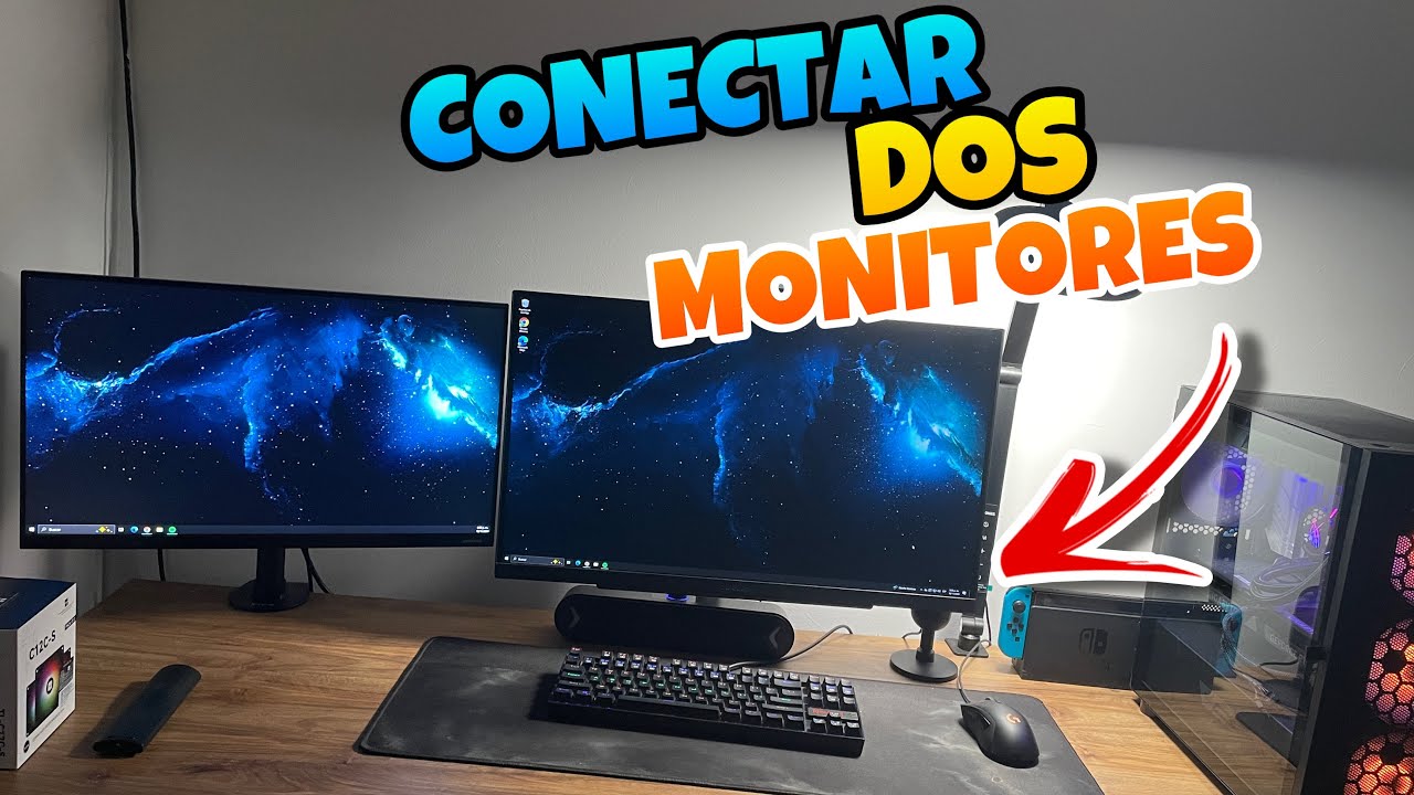 👉 Como CONECTAR DOS MONITORES a una PC 🔥 - YouTube