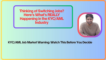 Thinking of Switching Jobs? Here’s What’s REALLY Happening in the KYC/AML Industry