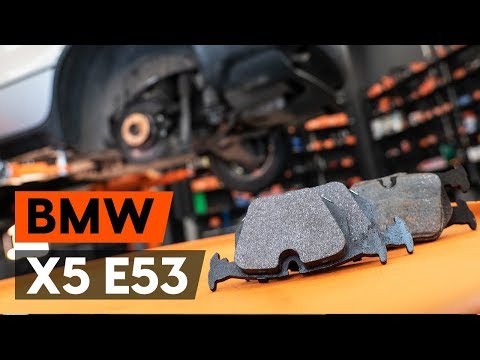 Πώς αντικαθιστούμε τακάκια οπίσθιας φρένων σε BMW X5 (E53) [ΟΔΗΓΊΕΣ AUTODOC]