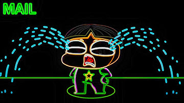 Crying Kawaii Sprunki OC (VOCODED) To Tetris Theme {MAIL, TELE, COINY, AQUA}