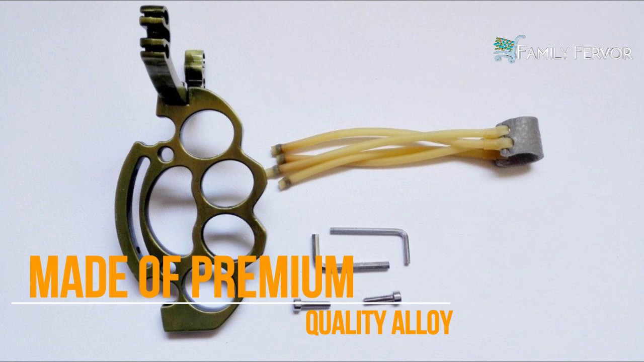 Brass Knuckles Slingshot YouTube