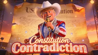 Constitution Contradiction – Trump Outlaw Country Parody of Presidential Power Gone Wild
