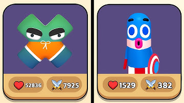 Merge Number Cube: Fam Run VS Merge Master: Monster Run 3D ( Part 2 )