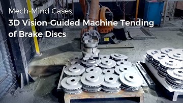 How AI + 3D Vision Empowers Robotic Machine Tending in Automotive Industry