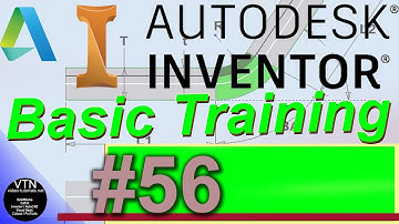 AutoDesk INVENTOR Basic Training 56 ( Exercise )