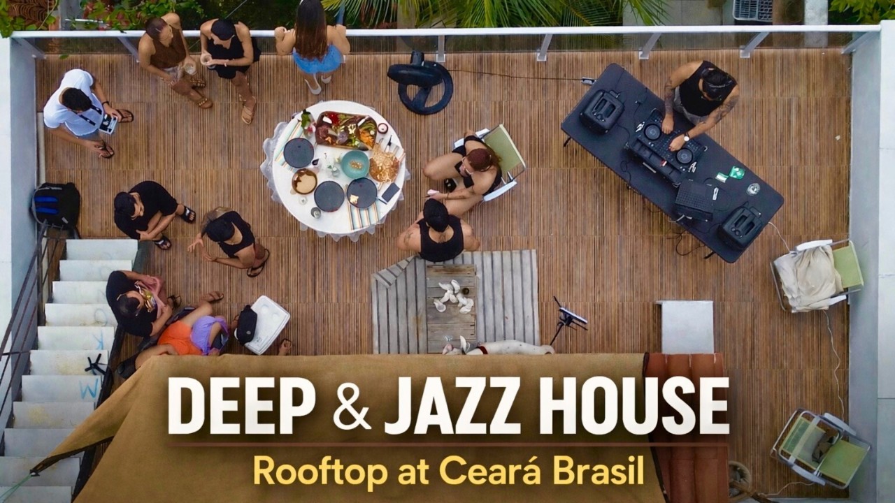 Deep House & Jazz Grooves - Enrique B | Rooftop Set  in Sabiaguaba, Brazil