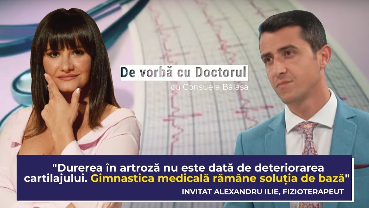 COXARTROZA- TRATAMENT NONCHIRURGICAL, PENTRU ZERO DURERE cu Alexandru Ilie //DE VORBĂ CU DOCTORUL
