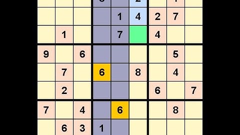 How to Solve Washington Times Sudoku Difficult September 10, 2021