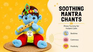 Mantra Chanting Baby Krishna | From Tantrums to Calm 🧡 | Panda's Box screenshot 4