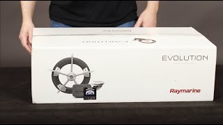 Unboxing Raymarine Evolution Autopilot System