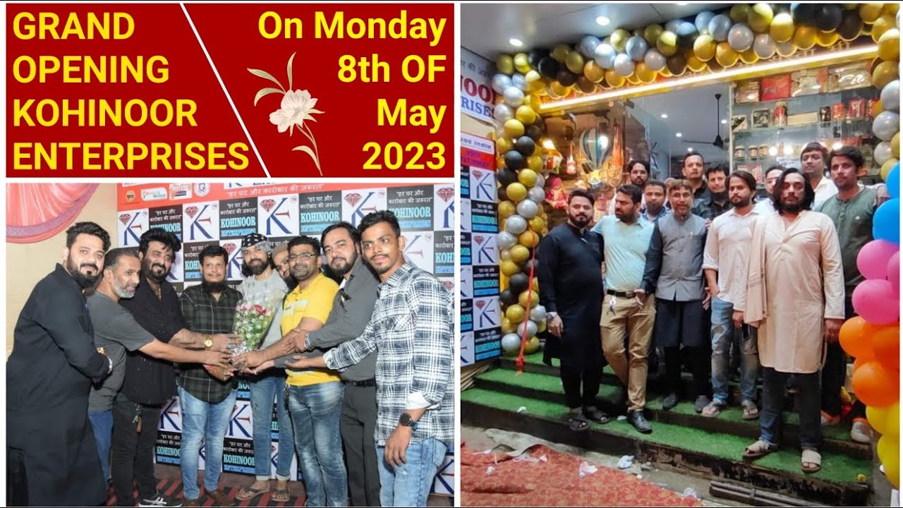 KURLA ME DHAMAL GRAND OPENING KOHINOOR ENTERPRISES YouTube