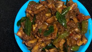Mushroom Pepper Fry |  Mushroom Pepper Masala | காளான் மிளகு மசாலா
