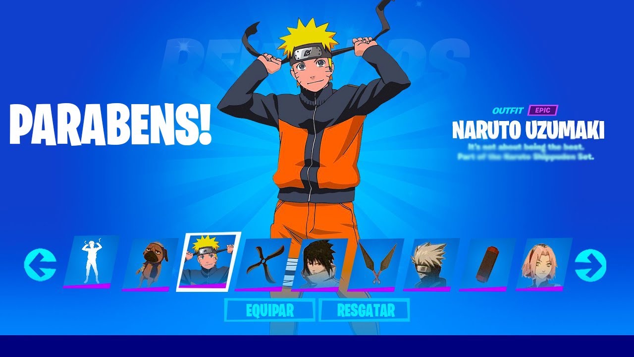 Fortnite e Naruto: The Nindo dá recompensas grátis; veja como pegar, fortnite