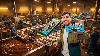 How MrBeast's $100M Factory Makes Feastables Chocolate
