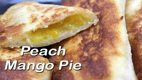 Peach Mango Pie (using Sliced Bread)