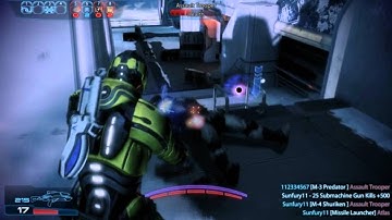 Mass Effect 3 DEMO - Map glitch Multiplayer (HD)