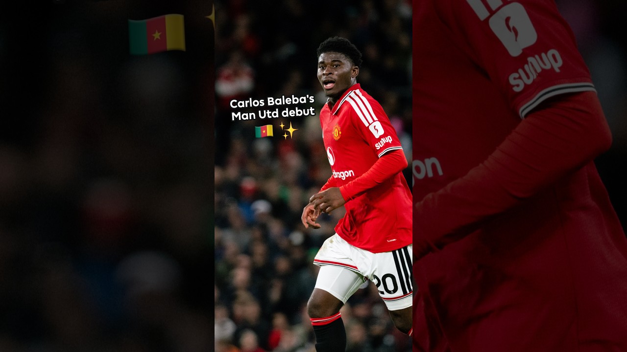 Carlos Baleba's Man Utd debut 🇨🇲✨