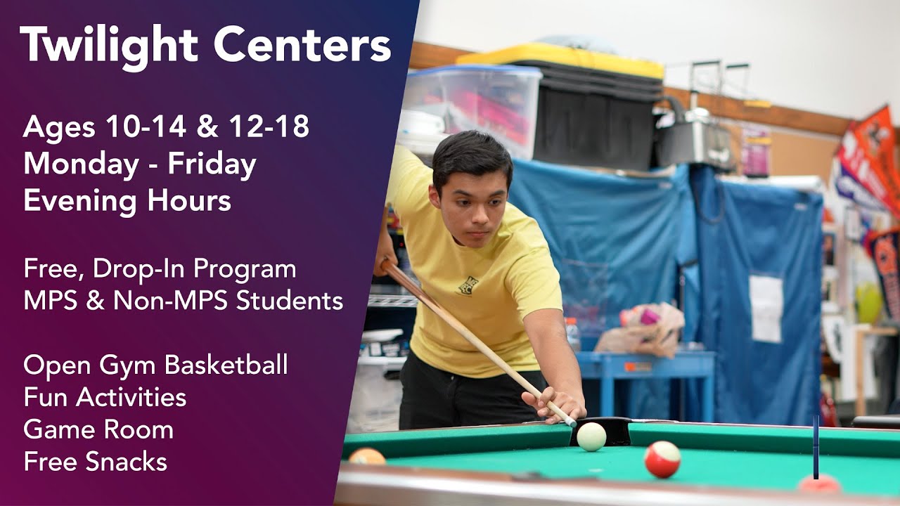 Have a safe summer at Milwaukee Recreation's Twilight Centers!