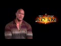 Dwayne Johnson is ready for the Greatest Rivalry!
