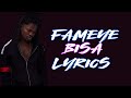 Fameye - bisa lyrics Video