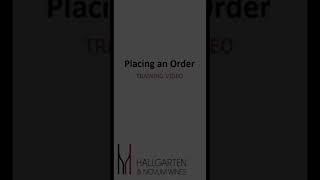 Hallgarten Customer Ordering App: Placing an Order screenshot 5