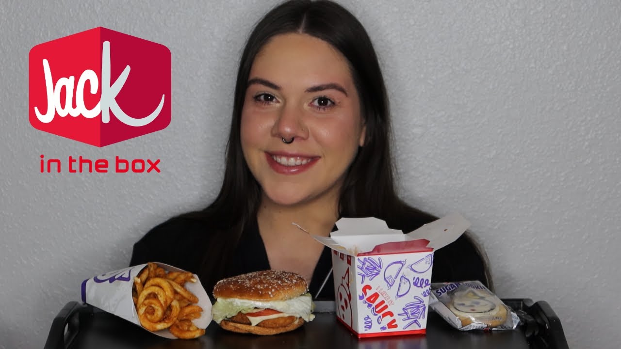 JACK IN THE BOX MUKBANG | CHICKEN SUPREME, JACK'S SUGAR COOKIE, CURLY FRIES, LOADED MINI TACOS