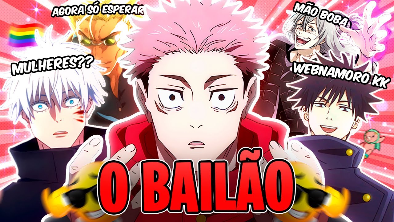Jujutsu Kaisen e o BAILÃO de SHIBUYA KKKK - Redublagem