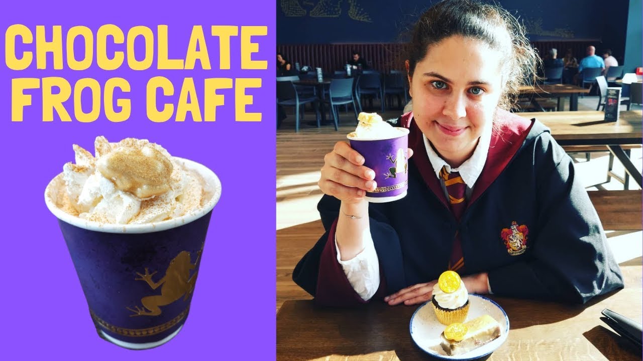 Je teste le Chocolate Frog Cafe aux studios Harry Potter ⚡️ YouTube