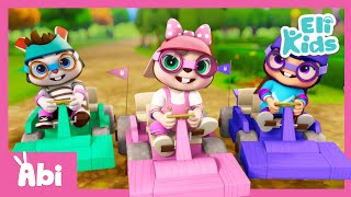 go kart fun more eli kids songs nursery rhymes compilations