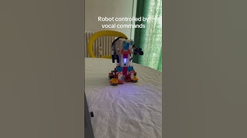 Lego boost robot can listen to my commands #legoboost #lego #programming #engineering #robotics