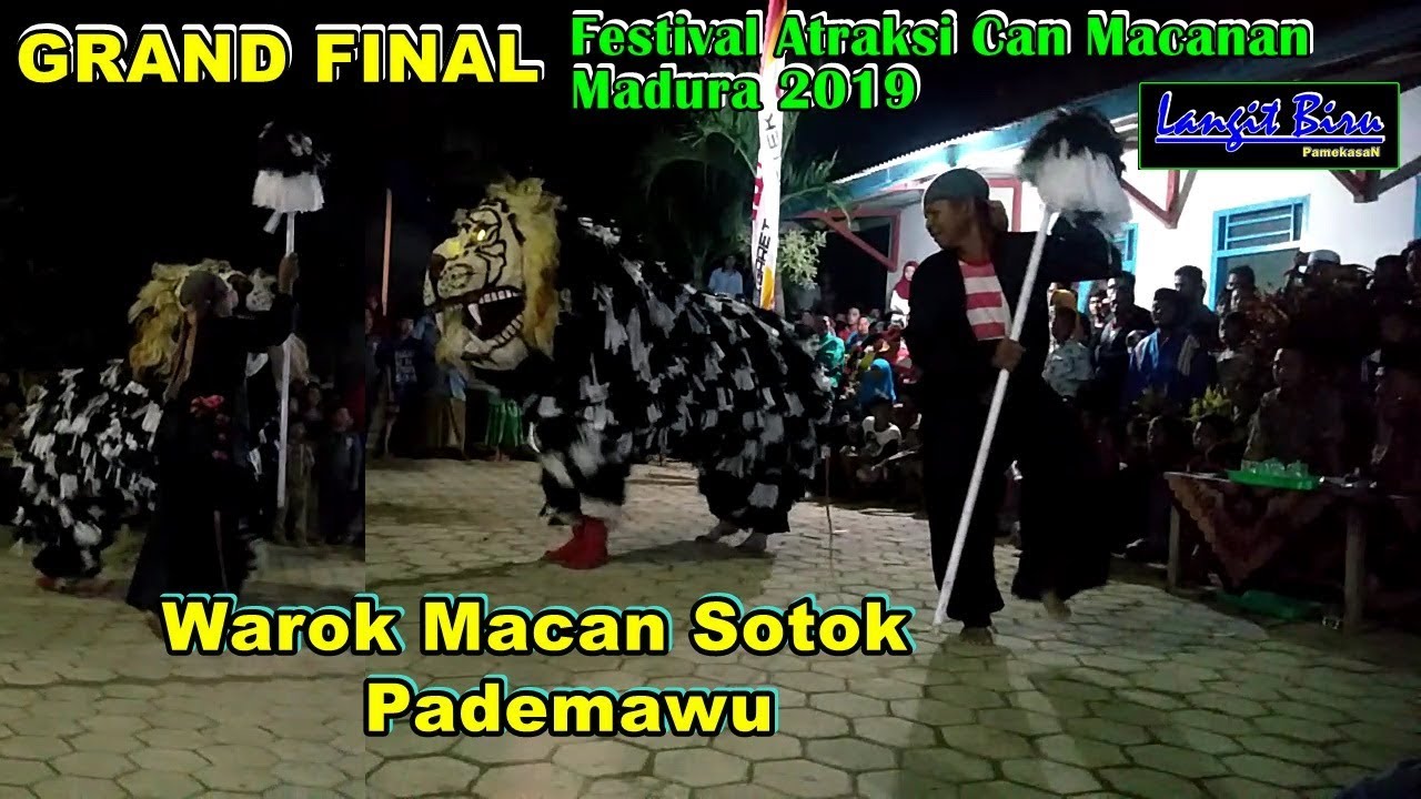 Finalis Atraksi Can Macanan Madura 2019 - WaroK MacaN SotoK