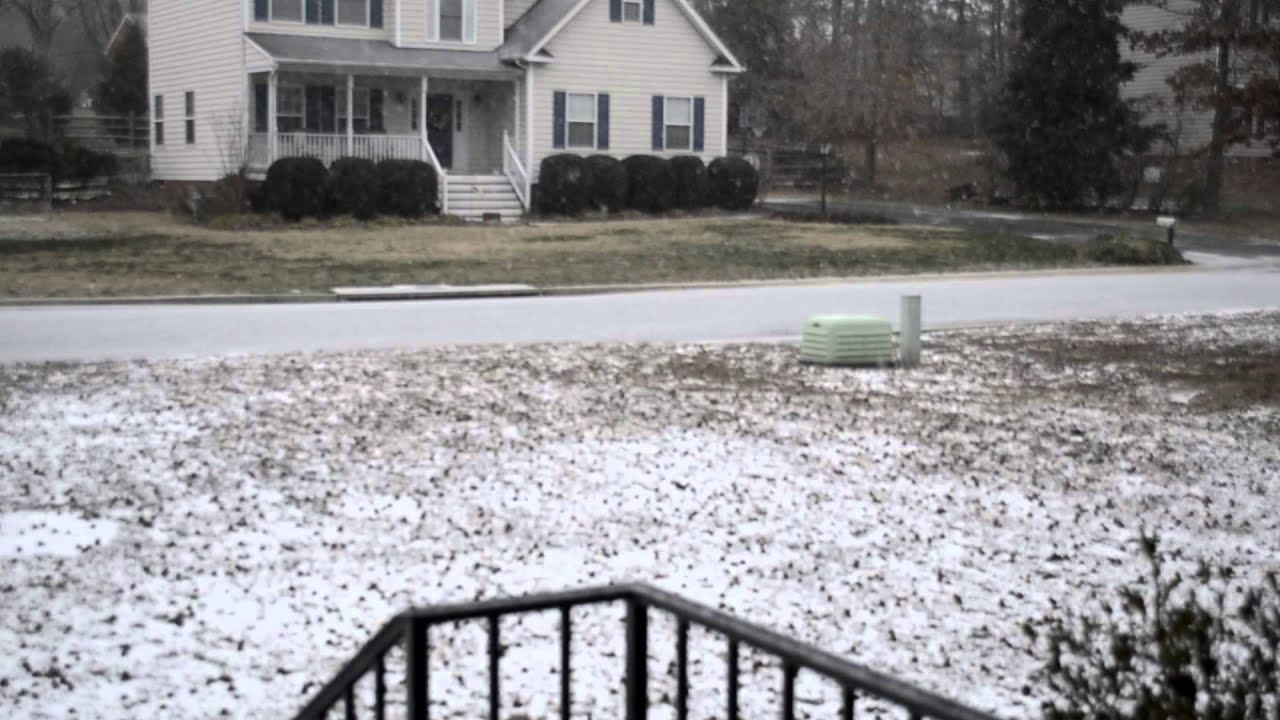 Elmont Wood snow YouTube