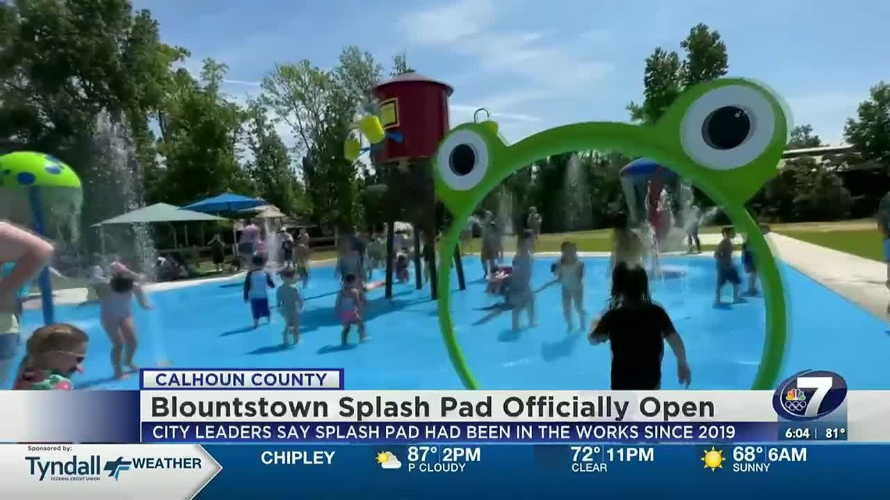 Blountstown splash pad officially open after being in the works for