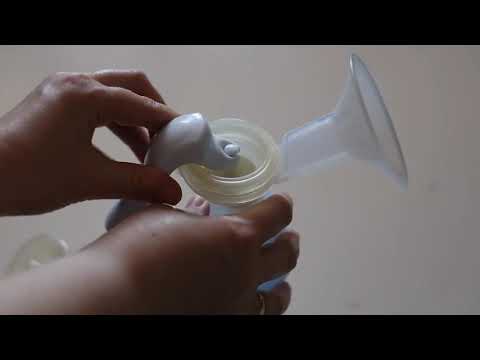 Avent ,breast pump Как собрать молокоотсос