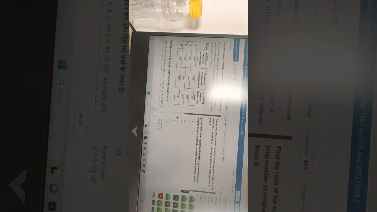 morning with mock analysis 