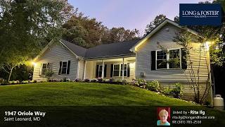 Sale: 4 Beds - 3 Baths - 4300 sq ft - Saint Leonard - MD [$639,900] MLS #: MDCA2027874