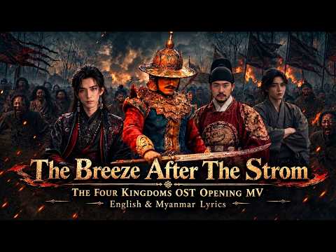 The Breeze After The Strom | The Four Kingdoms OST Opening MV | English & Myanmar Lyrics